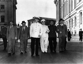 Mikoyan, Khrushchev, Stalin, Malenkov, Beria, Molotov