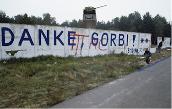 Fall of Berlin Wall, German reunification, Gorbachev